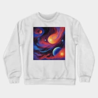 Galaxy Art Crewneck Sweatshirt